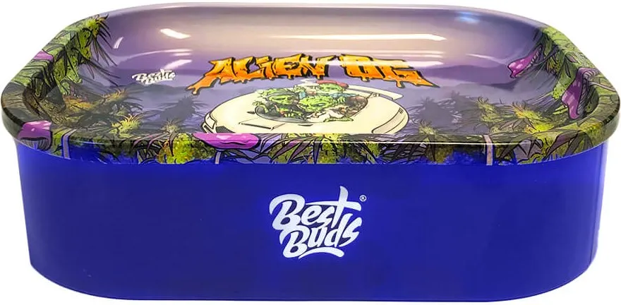 56e070e352b4c483dd3e20f2000ea281-best-buds-thin-box-rolling-tray-with-storage-alien-og-3.webp