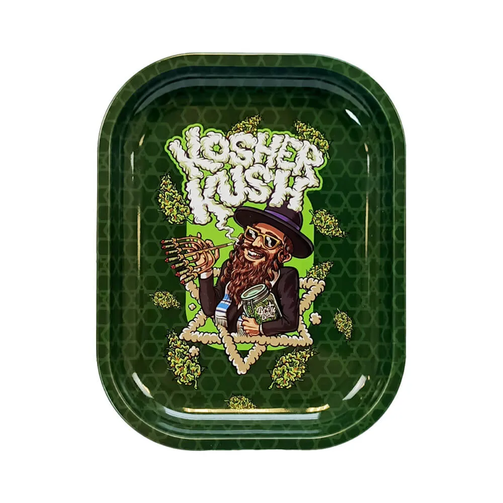 7c90b7a8b32815d9d5d4dda18f1abff6-wholesale-best-buds-kosher-kush-metal-rolling-tray-1.webp