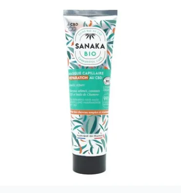 SANAKA BIO Masque capillaire réparation au CBD