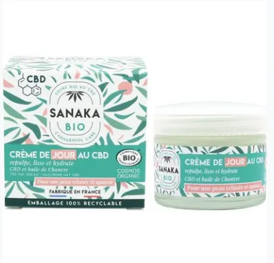 SANAKA BIO Crème de jour au CBD