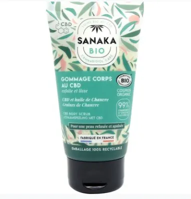 SANAKA BIO Gommage corps au CBD
