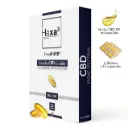 Capsules Huile CBD Broad Spectrum 50mg 30 capsules Hexa³