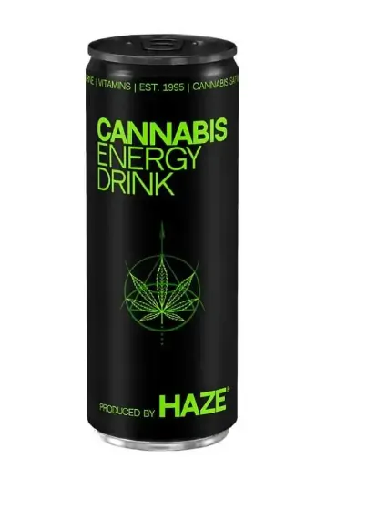 Boisson énergisante au cannabis HaZe (250 ml)