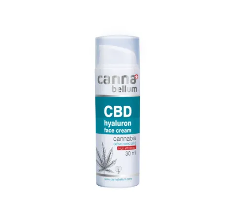Crème pour la peau Cannabellum CBD à l'acide hyaluronique, 30 ml
