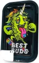 Best Buds LSD Grand plateau à rouler en métal avec carte de broyeur magnétique
