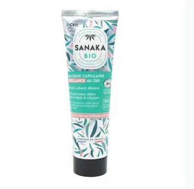 SANAKA BIO Masque capillaire brillance au CBD