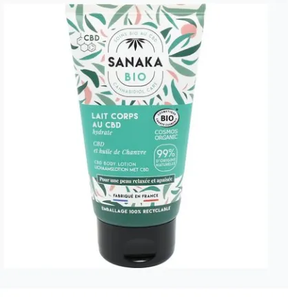 SANAKA BIO Lait corps au CBD