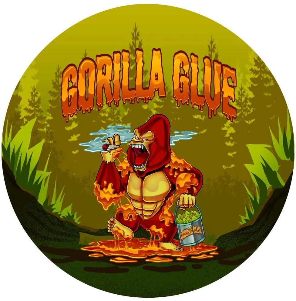 Best Buds Broyeur En Métal Gorilla Glue 4 pièces – 50 mm