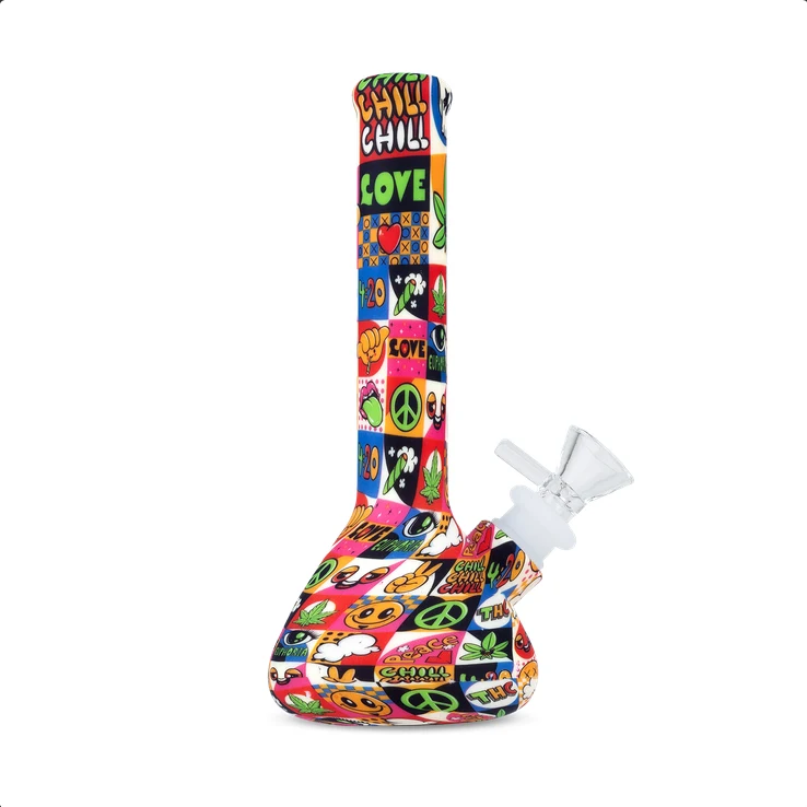 Bang en silicone Euphoria, Design Groovy
