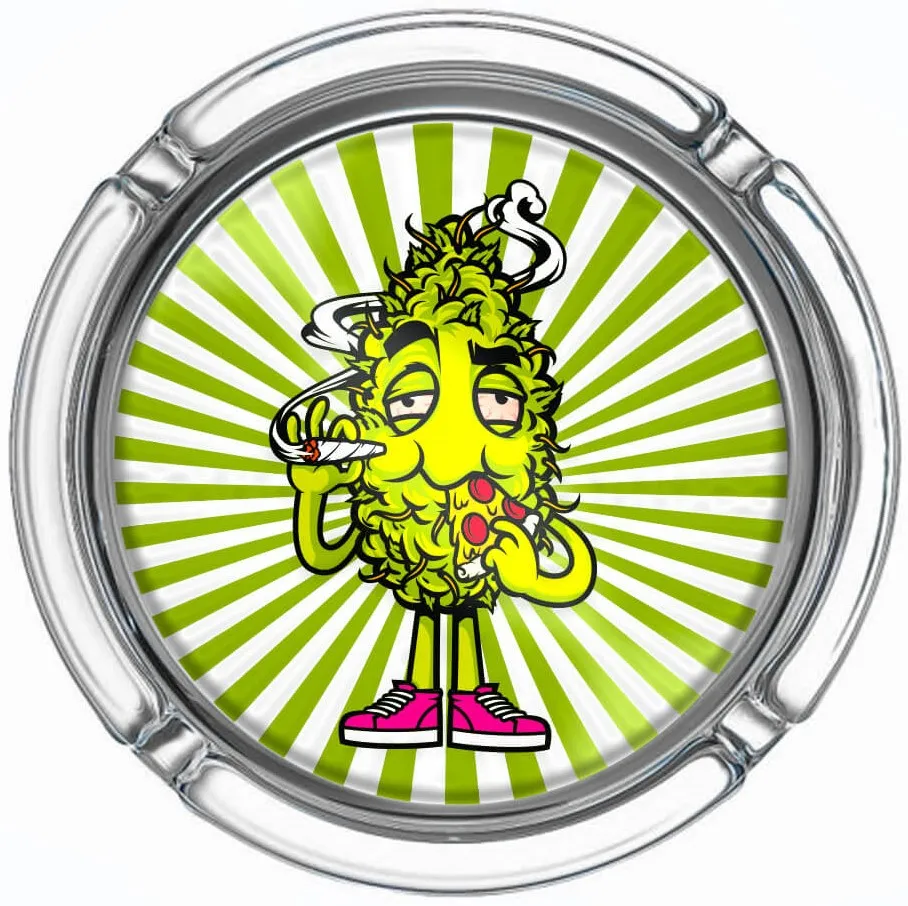 Pizza Best Buds Grand Cendrier Verre