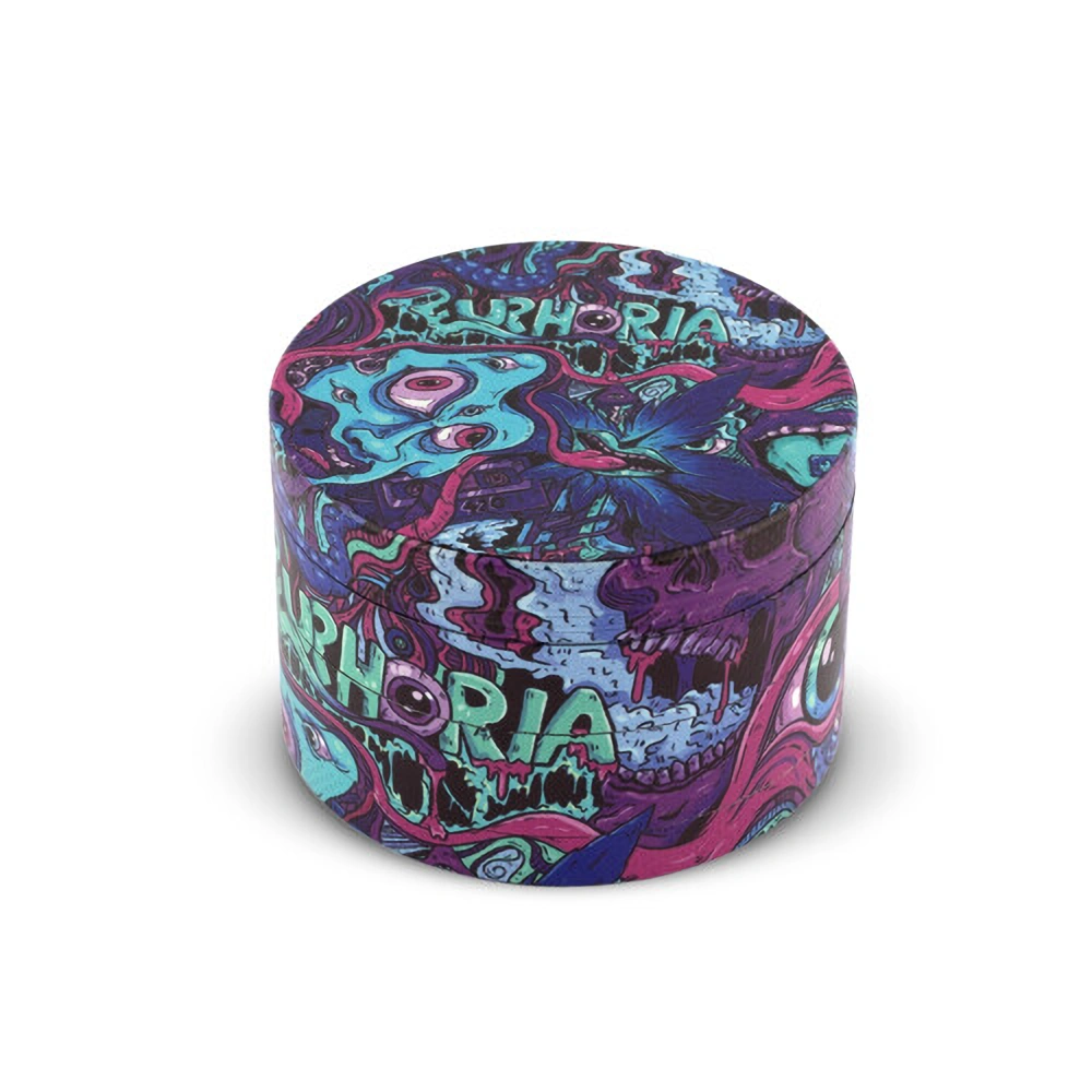 Euphoria Broyeur Métal Psychédélique 63 mm - 4 pièces