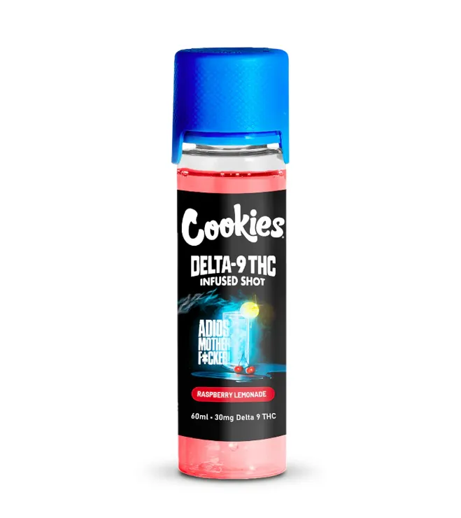 Sirop Delta 9 THC Adios Mother F*cker! – 30mg | Framboise & Citron