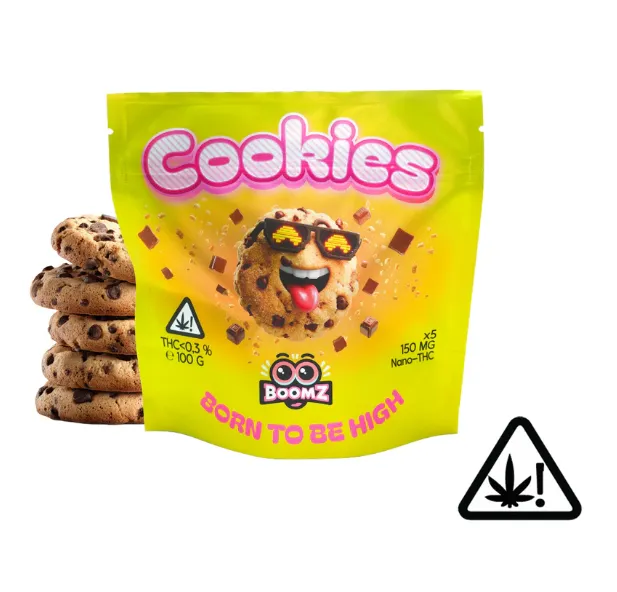 Cookies THC 30mg x5 – BOOMZ 🍪