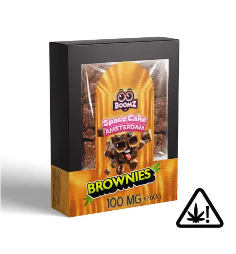 Space Cake Amsterdam - Brownies 100mg THC