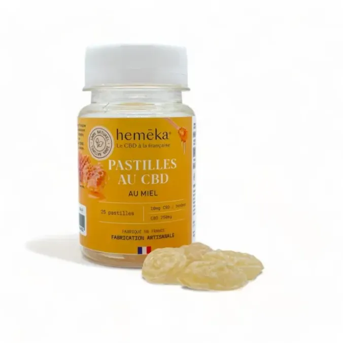 25 Pastilles CBD Miel
